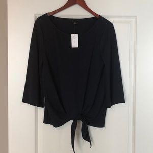 Banana Republic tie front top